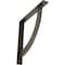 Ekena Millwork Bulwark Steel Bracket, Antiqued Pale Gold 2"W x 16"D x 16"H BKTM02X16X16BUAPG - alternate 1